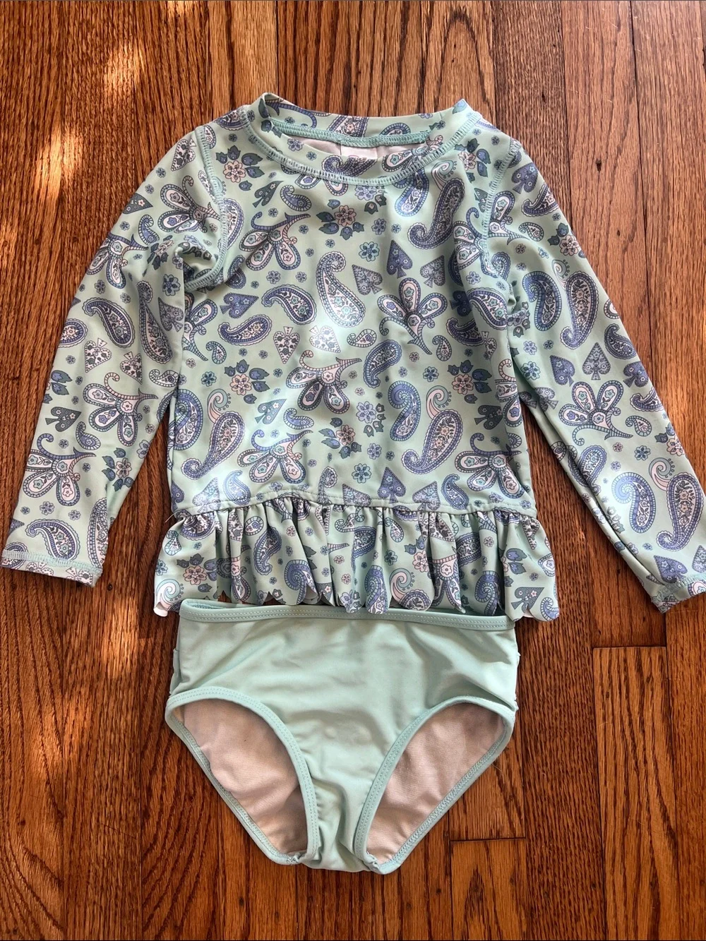 Ruffle Butts Toddler Girls Swim Suit Bundle, 3T